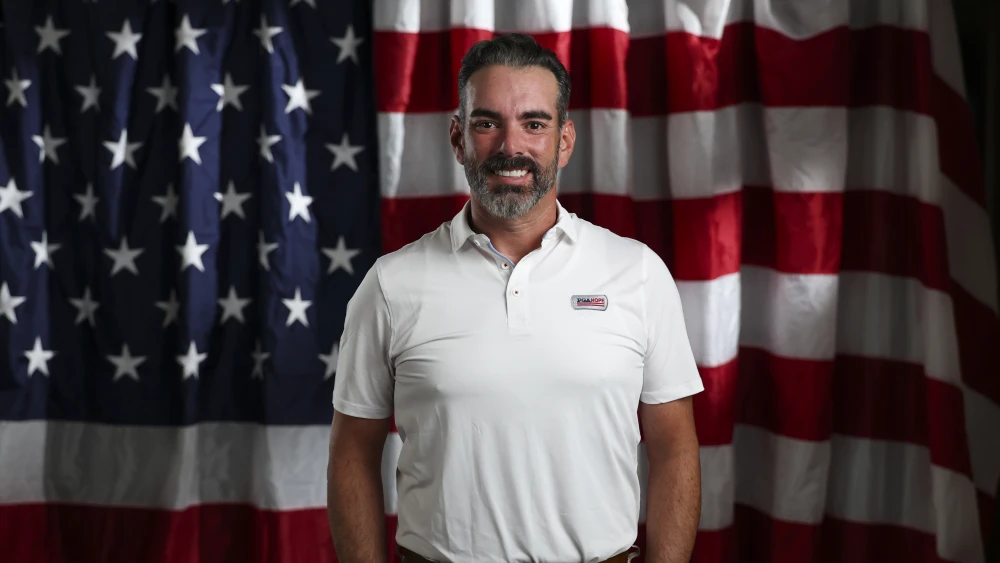 BETHESDA, MD - OCTOBER 12: PGA HOPE Ambassador of Northern Ohio Jason Strejcek poses during the PGA HOPE National Golf & Wellness Week at Congressional Country Club on Sunday, October 12, 2025 in Bethesda, Maryland. (Photo by Scott Taetsch/PGA of America)